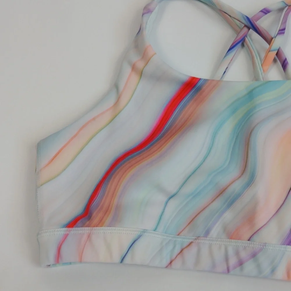 Athleta Girl Printed Upbeat Bra 2.0